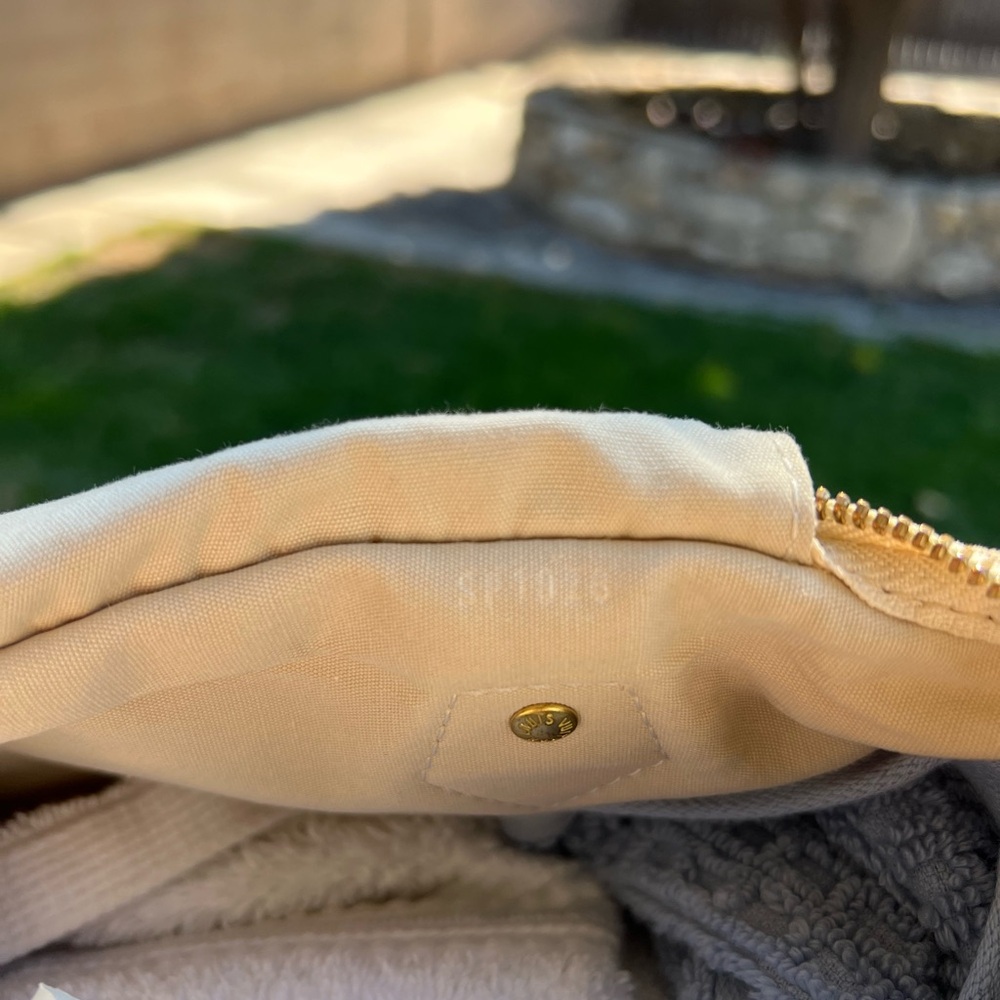 🤍 Louis Vuitton Monogram Mini Lin Speedy 30 in Dune - Picture 12 of 15